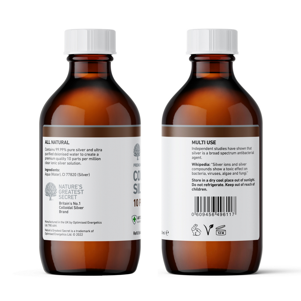 
                  
                    Colloidal Silver 10ppm Bottle – 300ml image 3
                  
                