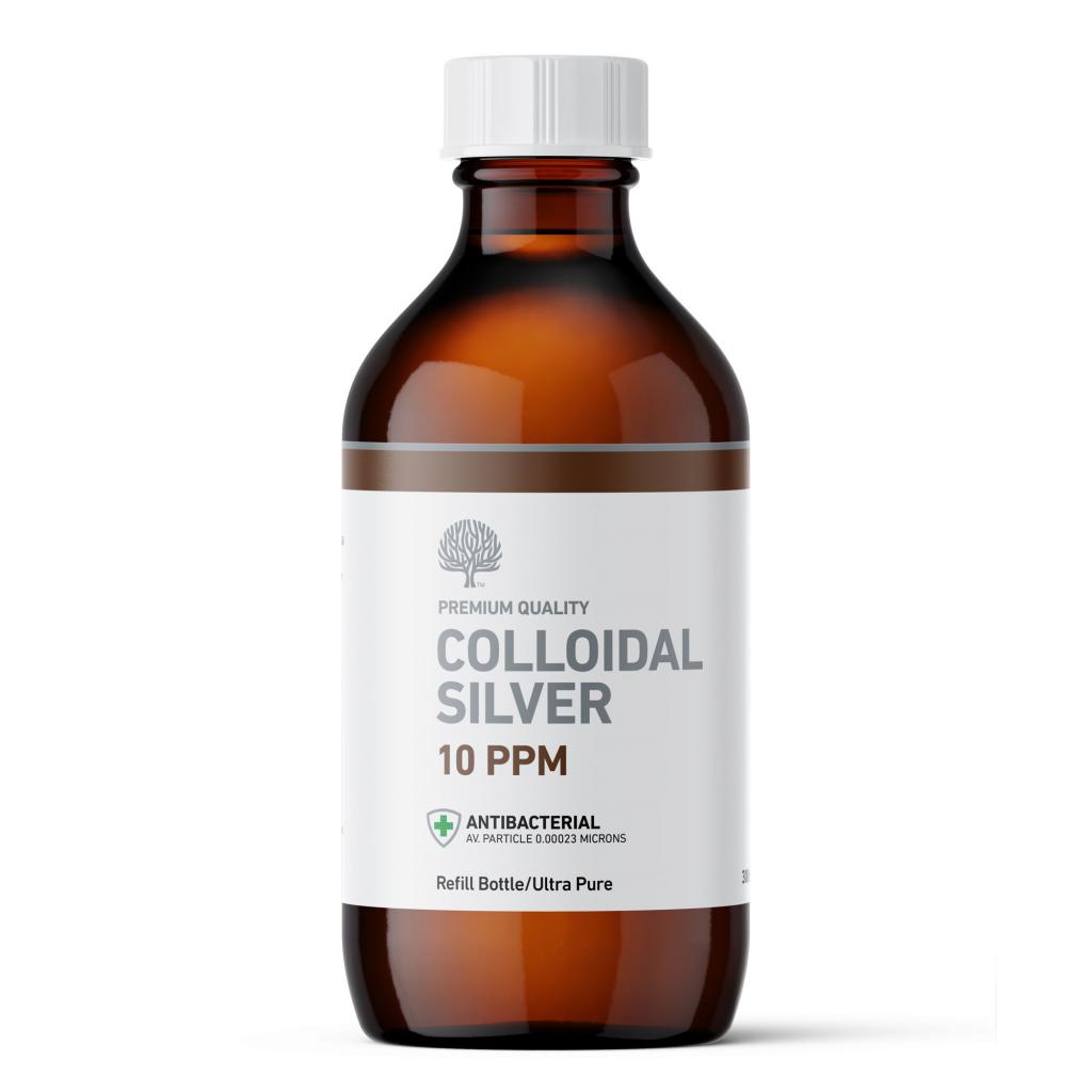 Colloidal Silver 10ppm Bottle – 300ml image 0