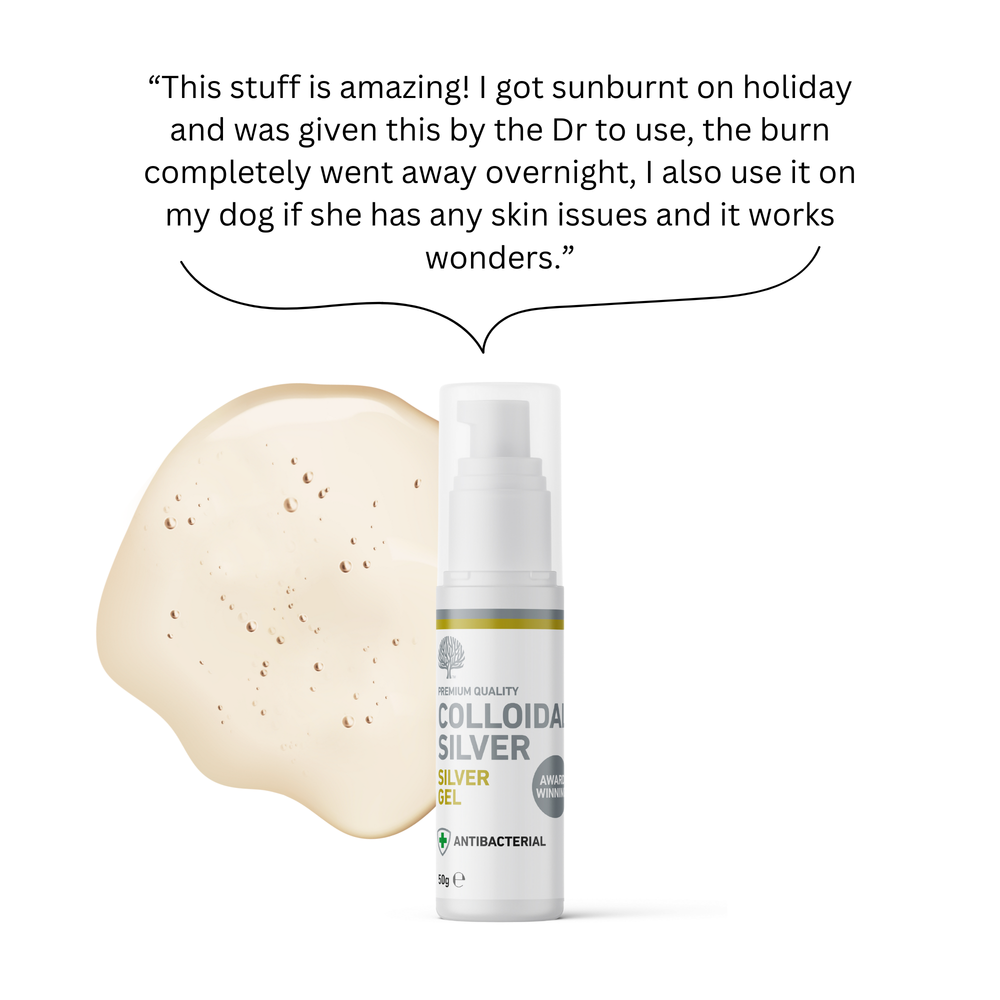 
                  
                    Antibacterial Colloidal Silver Gel and Foot & Nail Cream Pump Duo image 2
                  
                