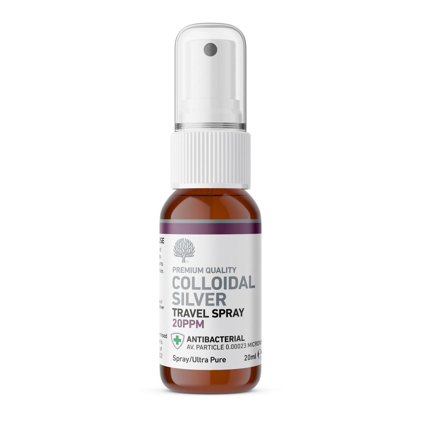 Colloidal Silver 20PPM Travel Spray - 20ML image 0