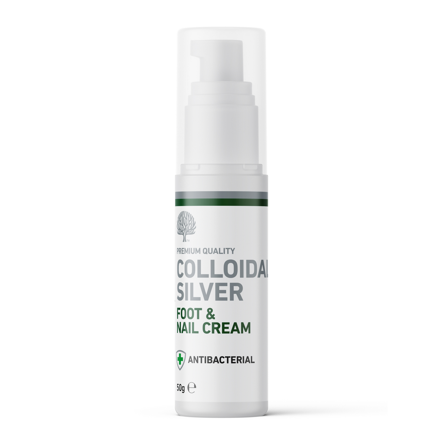 All Natural Colloidal Silver Foot & Nail Cream – 50g image 0
