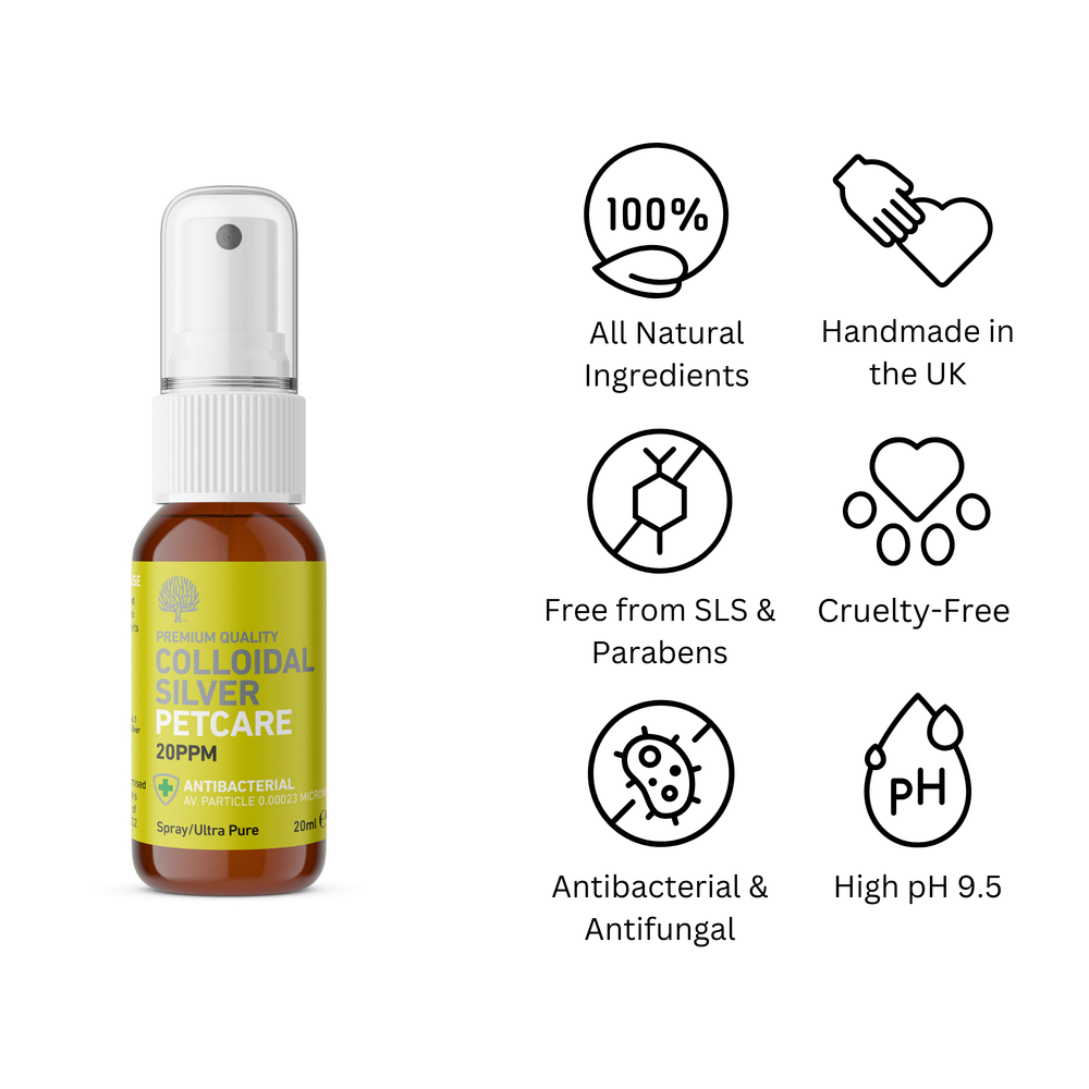 
                  
                    Colloidal Silver Petcare 20ppm Pocket Spray – 20ml image 1
                  
                