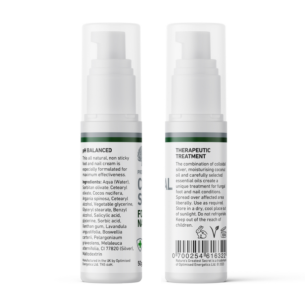 
                  
                    All Natural Colloidal Silver Foot & Nail Cream – 50g image 3
                  
                