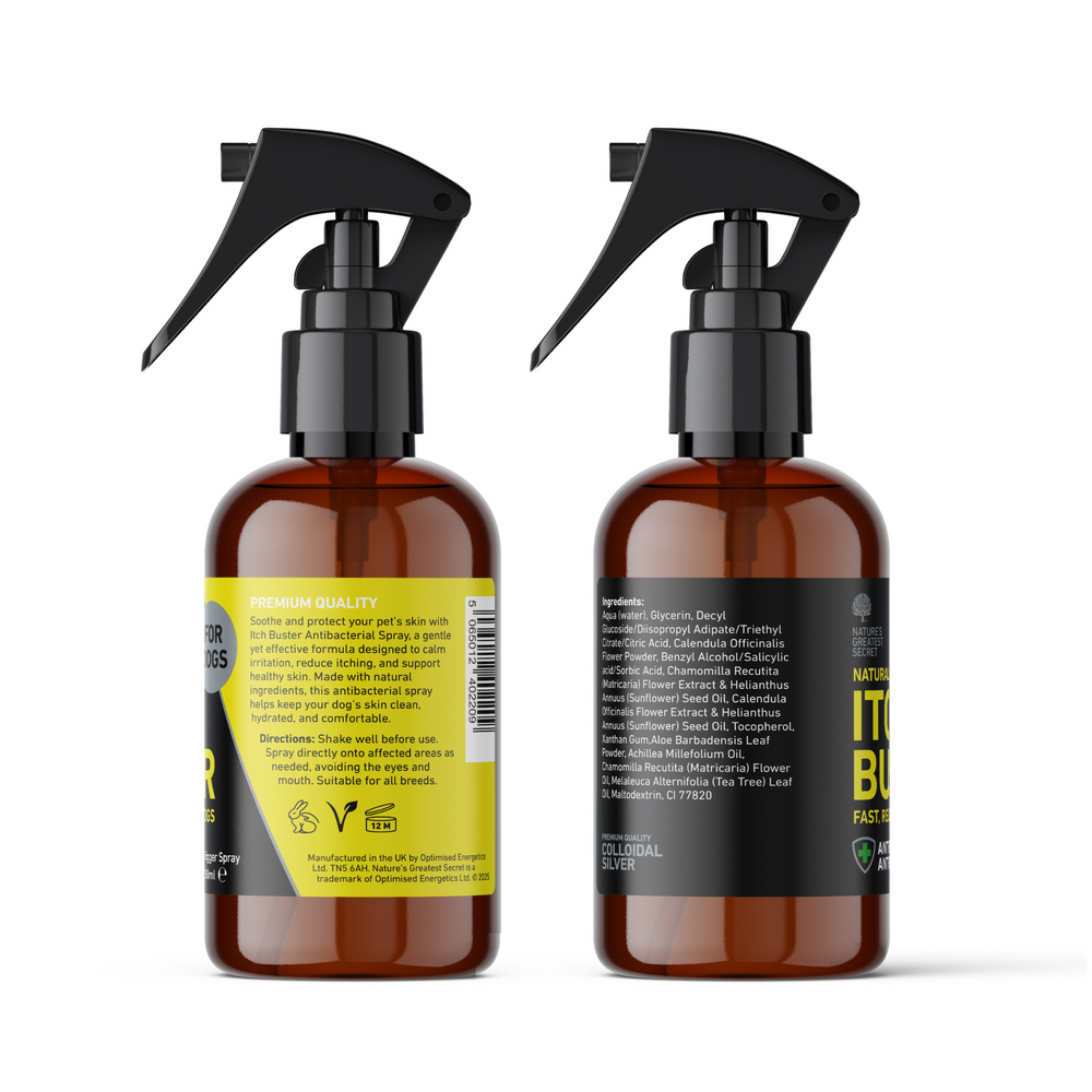 
                  
                    Itch Buster Antibacterial Spray for Dogs – Soothing & Natural Relief - 250ml image 2
                  
                