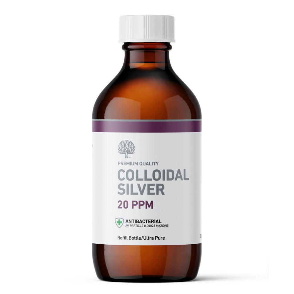 Colloidal Silver 20ppm Bottle – 300ml image 0