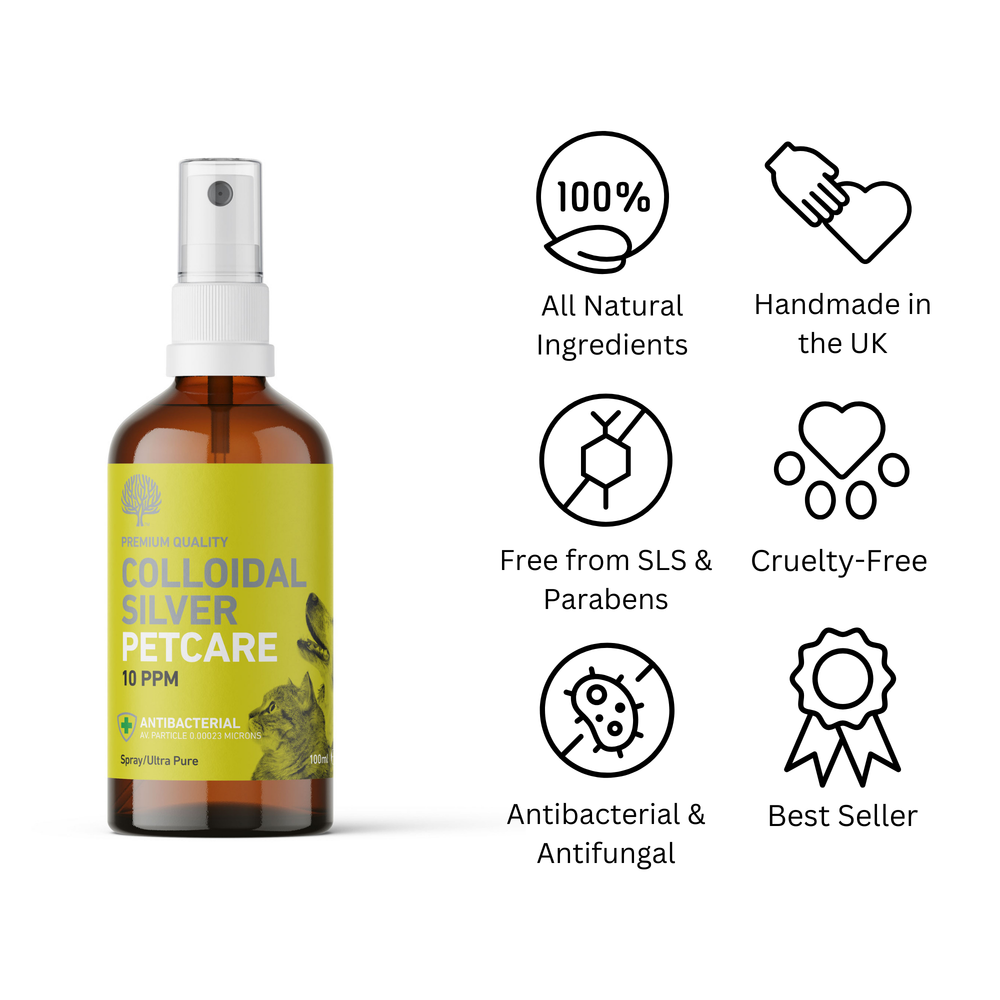 
                  
                    Colloidal Silver Petcare 10ppm Spray – 100ml image 1
                  
                