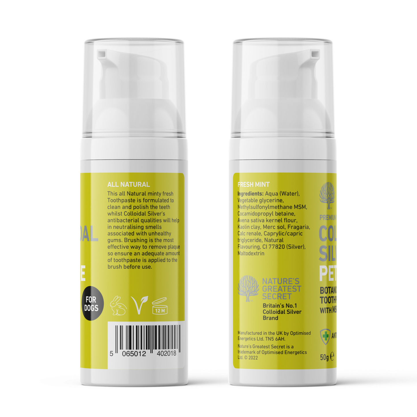 All Natural Colloidal Silver Toothpaste image 4