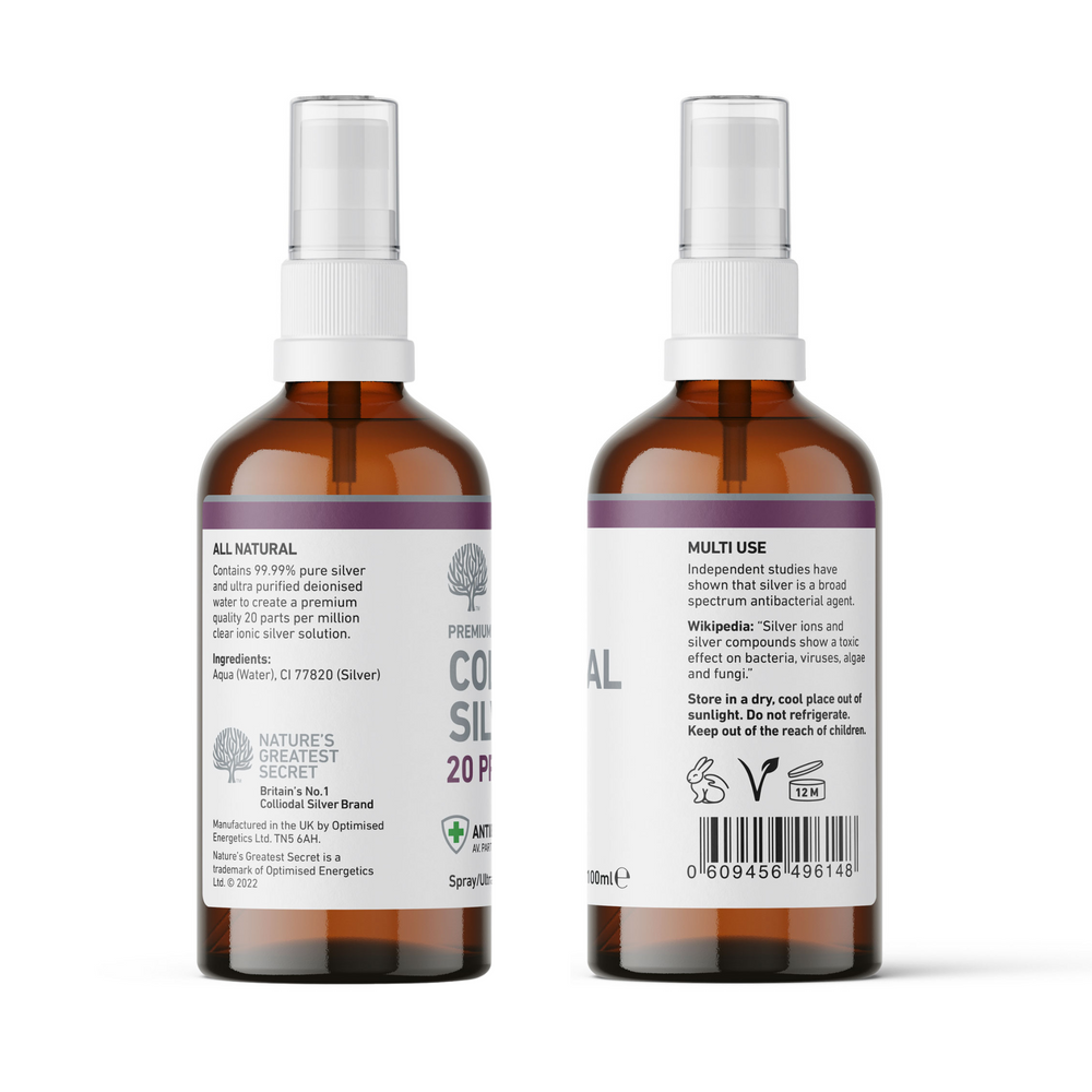 
                  
                    Colloidal Silver 20ppm Spray – 100ml image 3
                  
                