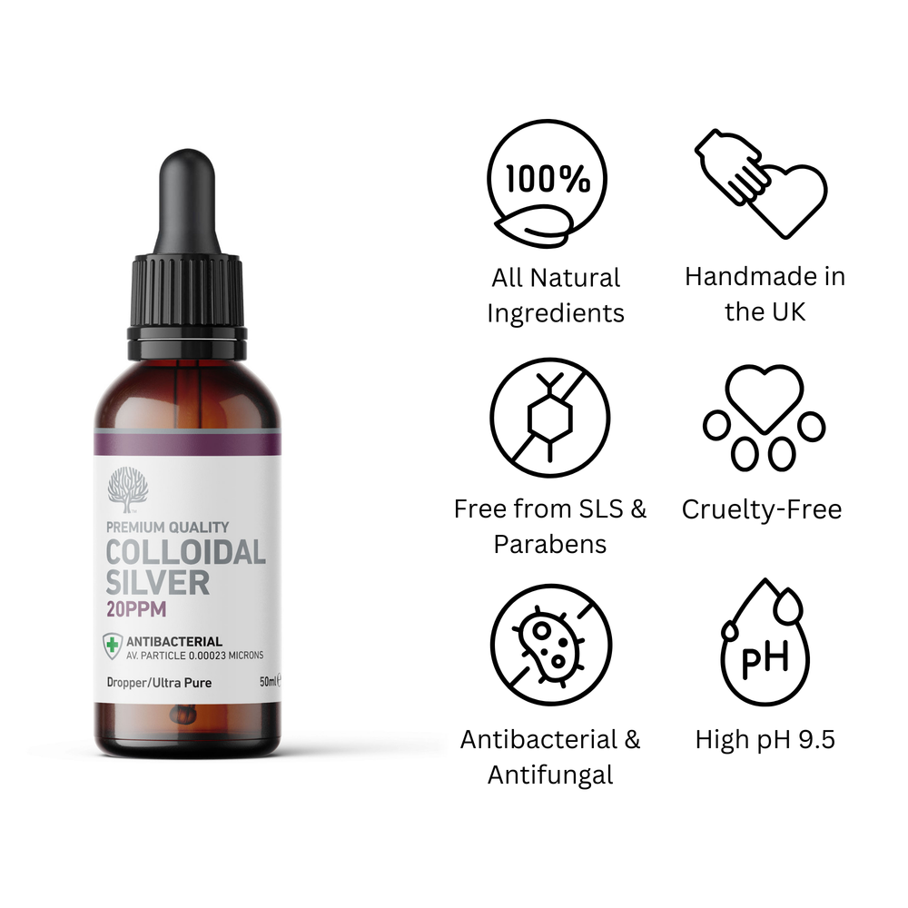 
                  
                    Colloidal Silver 20ppm Dropper – 50ml image 1
                  
                