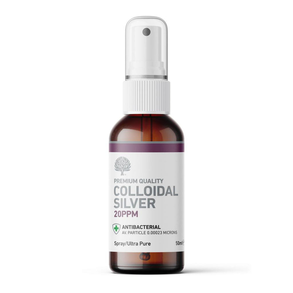 Colloidal Silver 20ppm Spray – 50ml image 0