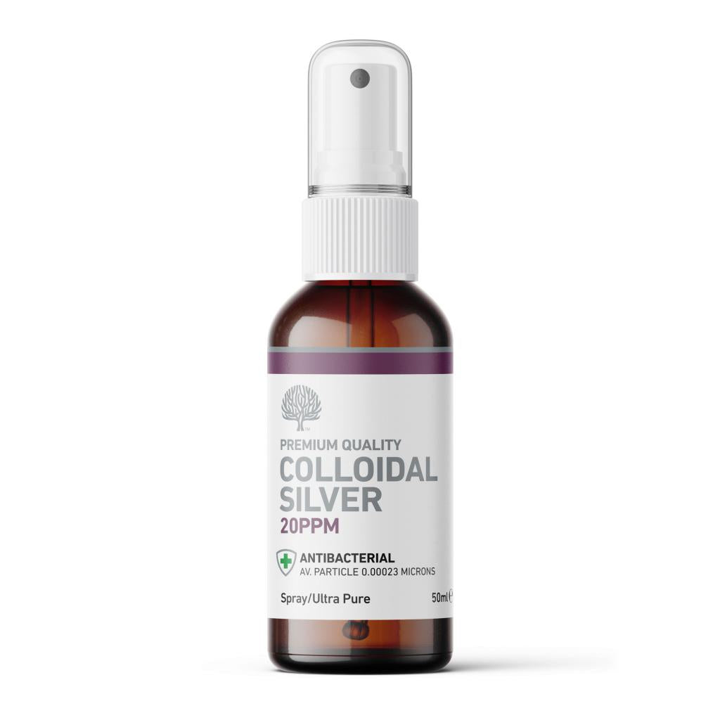 Colloidal Silver 20ppm Spray – 50ml image 0