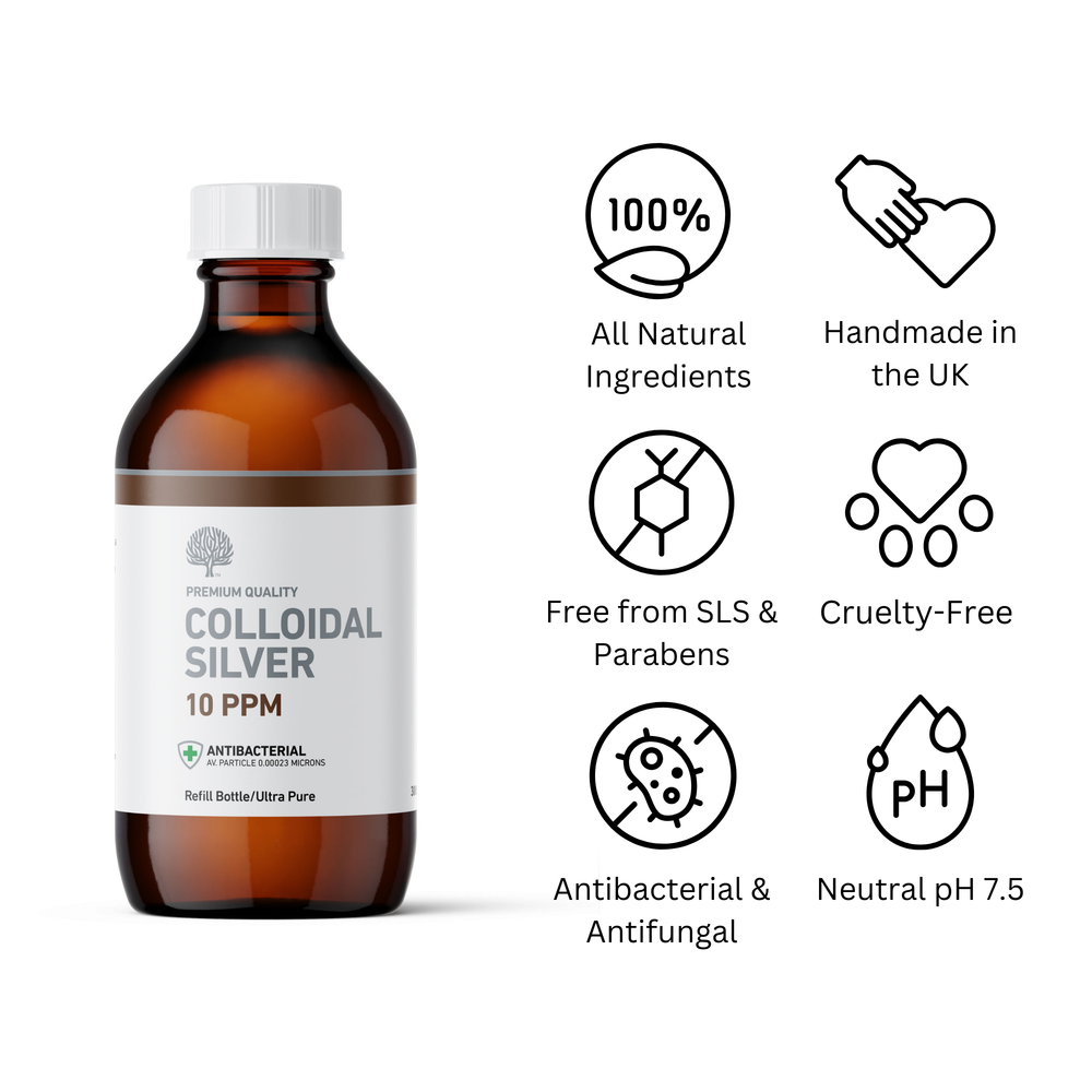 
                  
                    Colloidal Silver 10ppm Bottle – 300ml image 1
                  
                